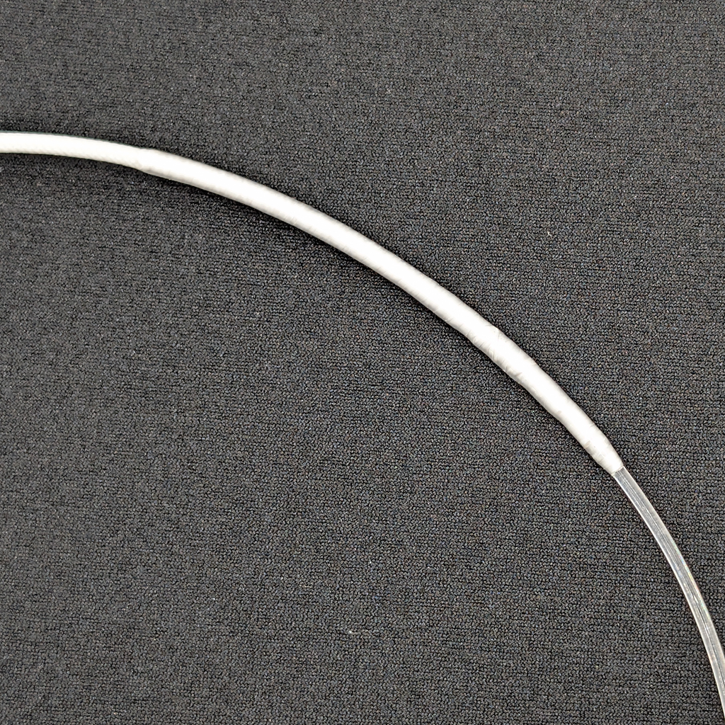 Detalle del nudo final del wind-on leader